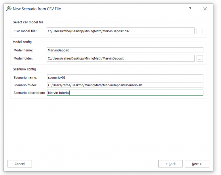Importing the Block Model - MiningMath