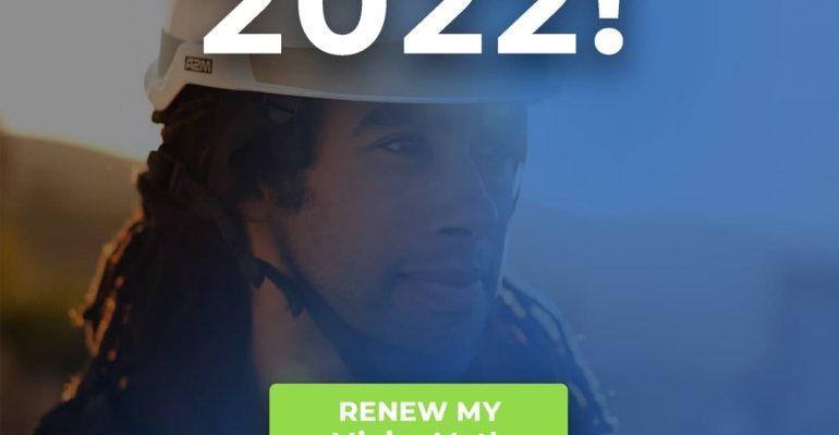 Renew you license for 2022
